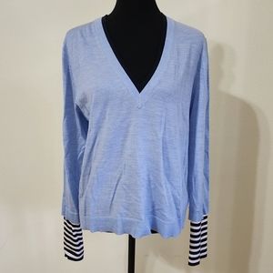 Veronica Beard Avory v-neck sweater  - XL
